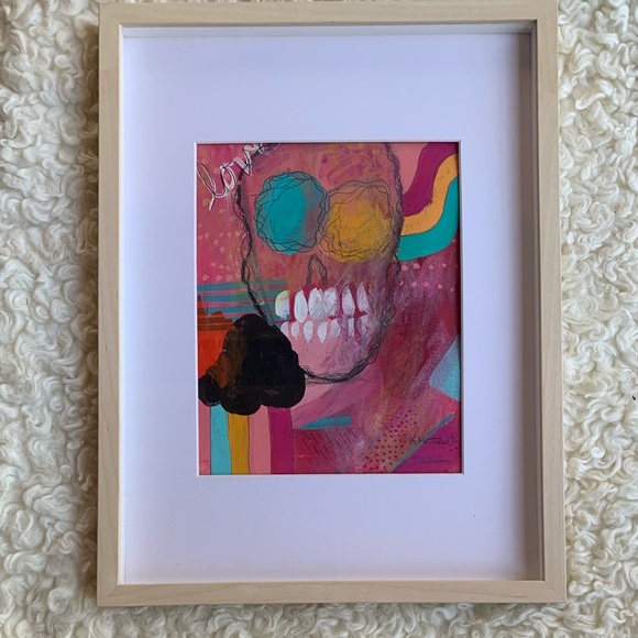 Original Art Mixed Media Painting design GIFT - Picture 3 of 3